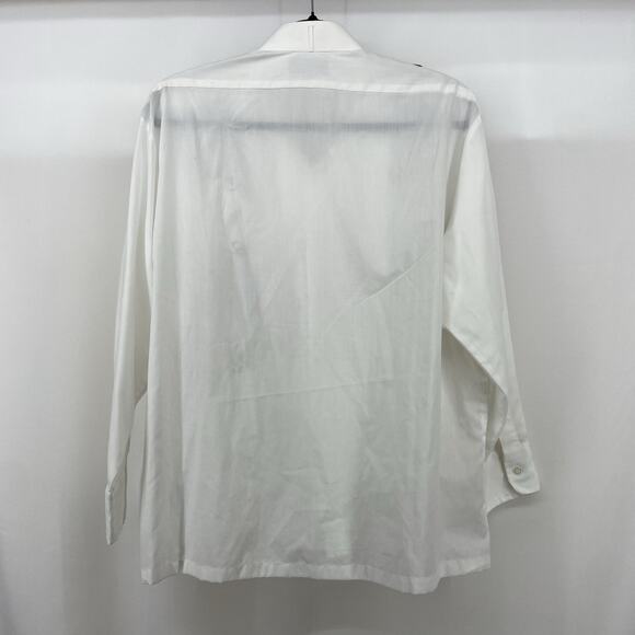 Neil Allyn Size L 32/33 Halloween Tuxedo Shirt Canvas Pumpkins Scarecrow Gold - Picture 7 of 7